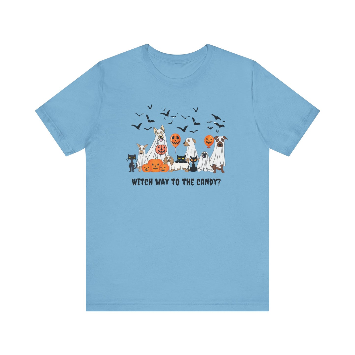 Which Way to the Candy? Unisex Tshirt