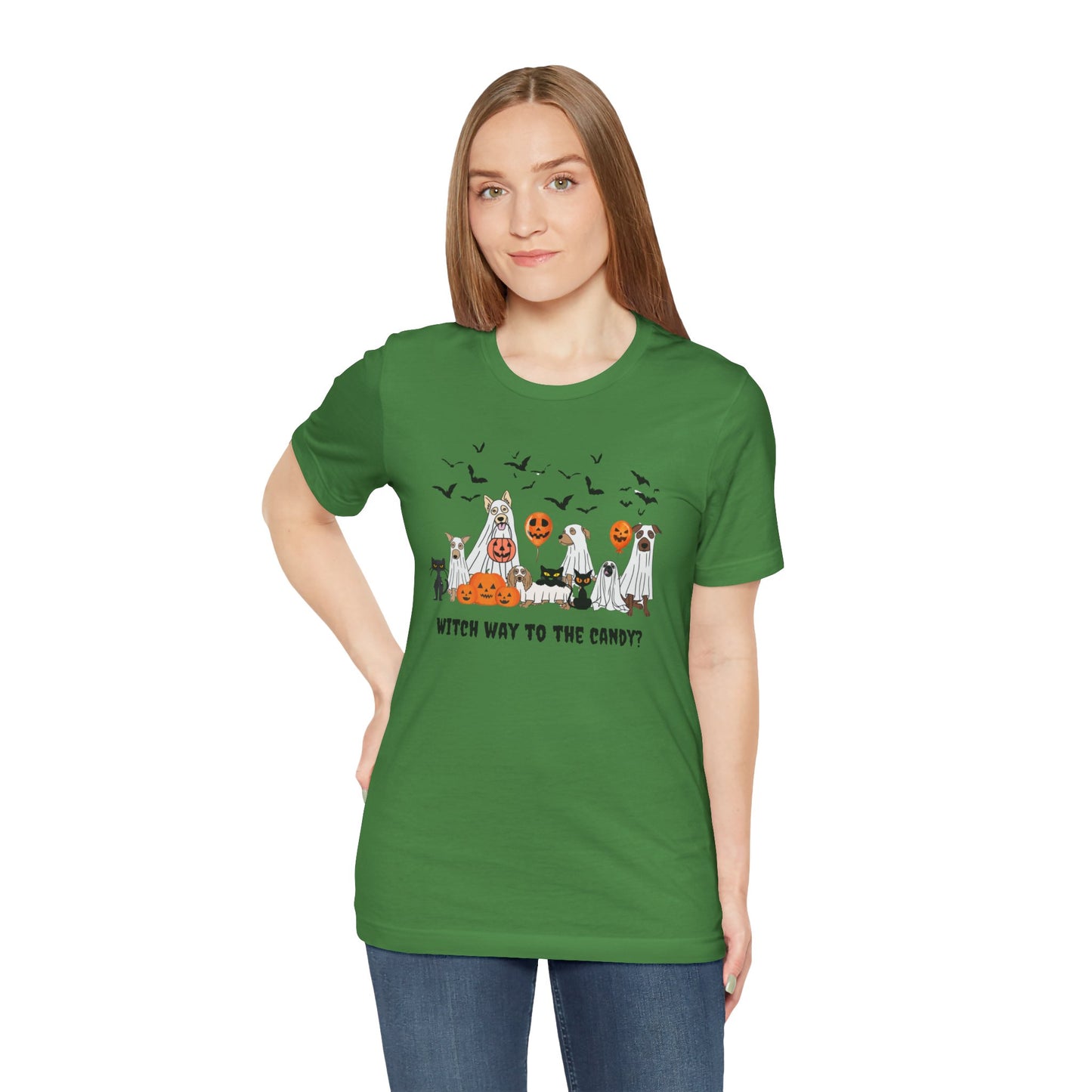 Which Way to the Candy? Unisex Tshirt