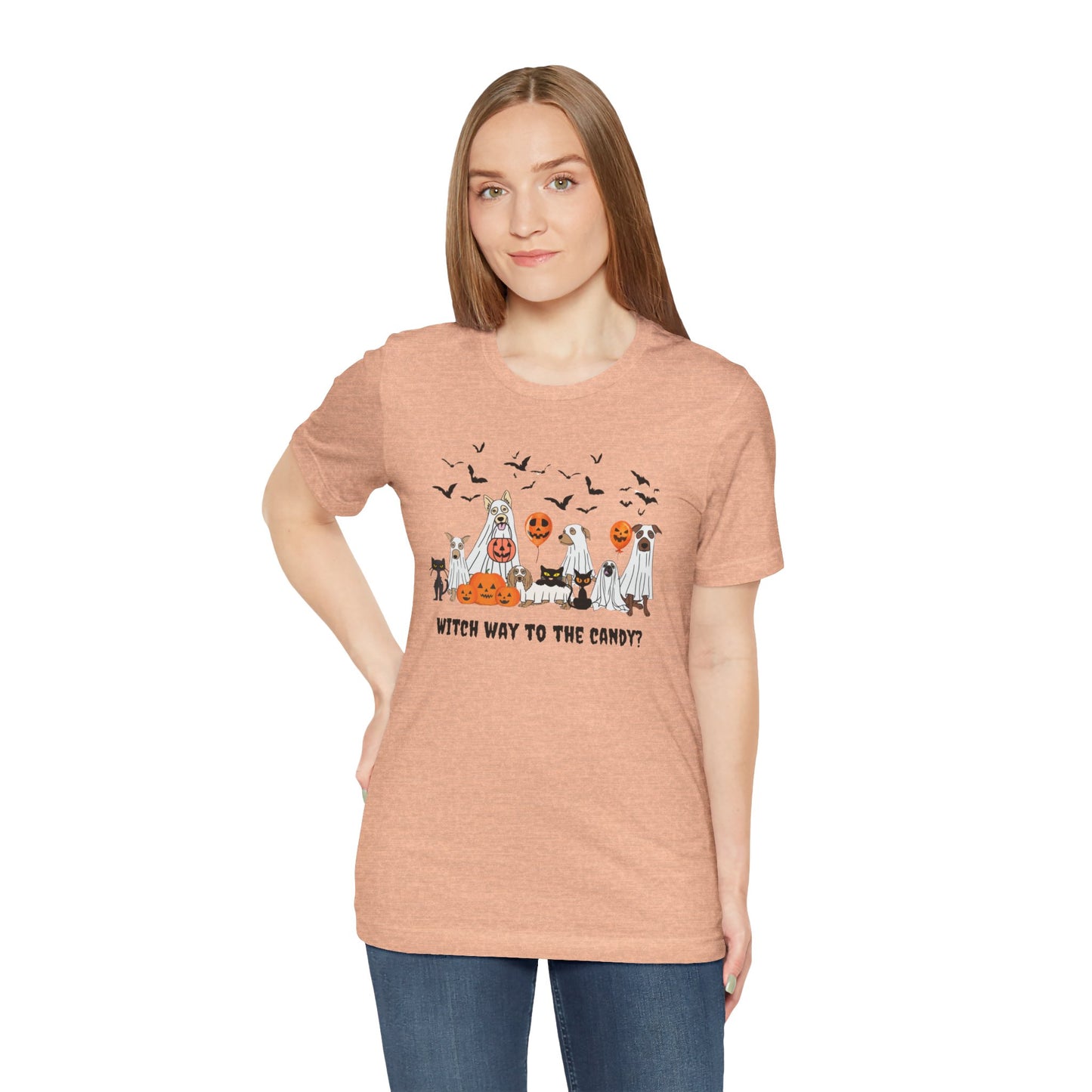 Which Way to the Candy? Unisex Tshirt