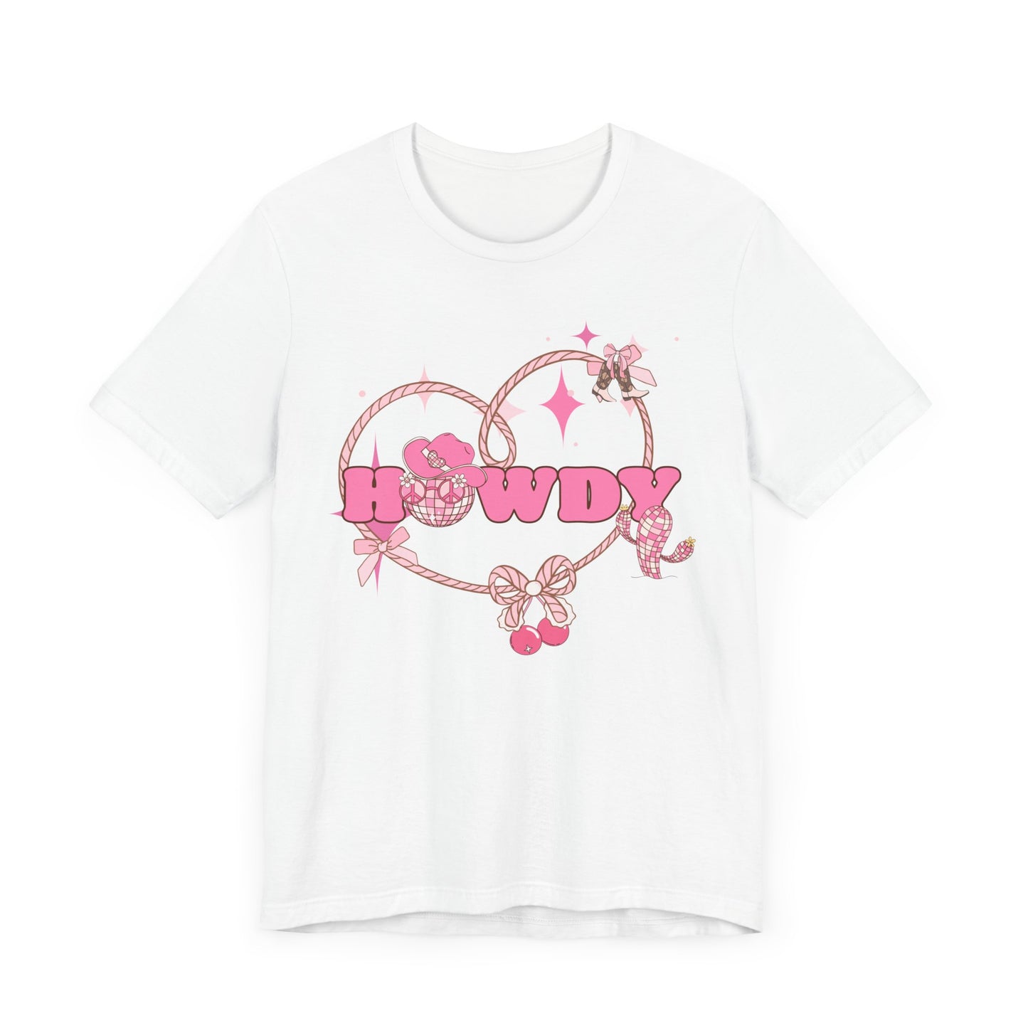 Unisex Tshirt Howdy Disco