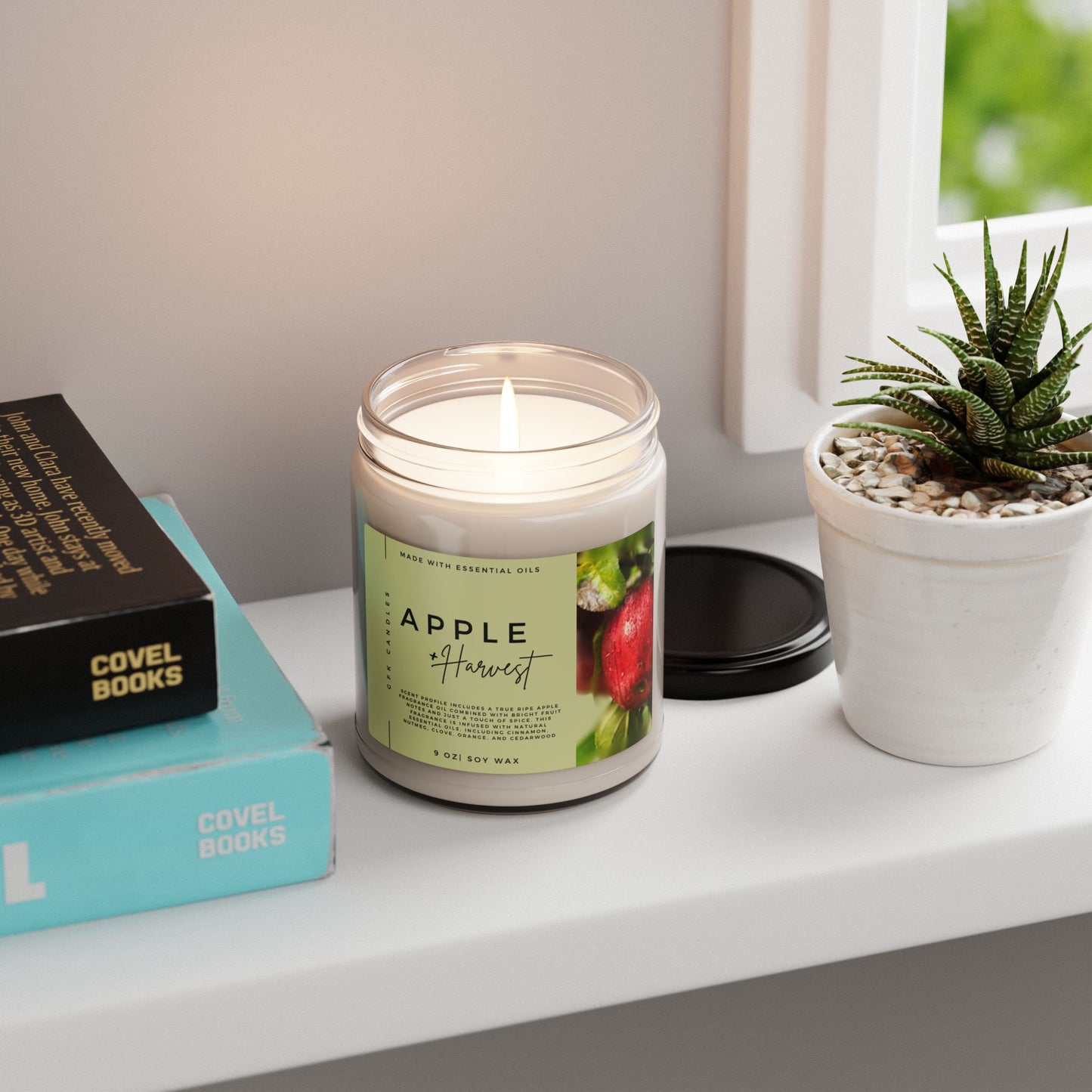 Apple Harvest Scented Soy Candle, 9oz