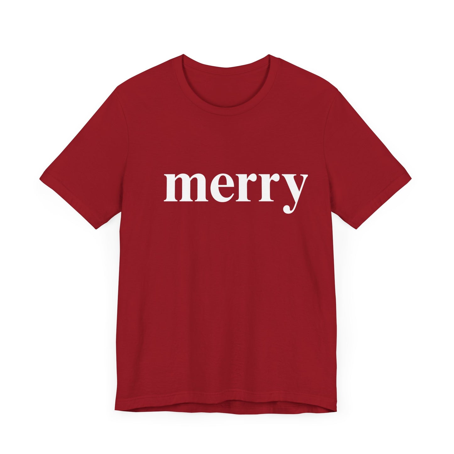 Merry Unisex Jersey Short Sleeve Tee
