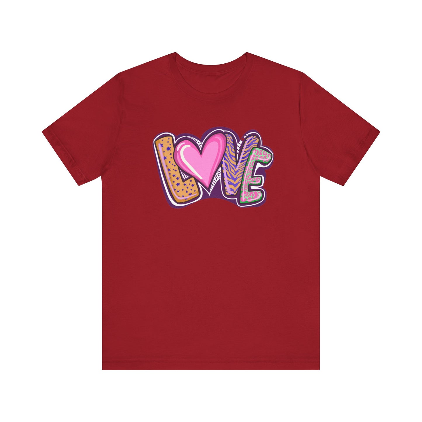 Love Unisex Jersey Short Sleeve Tee