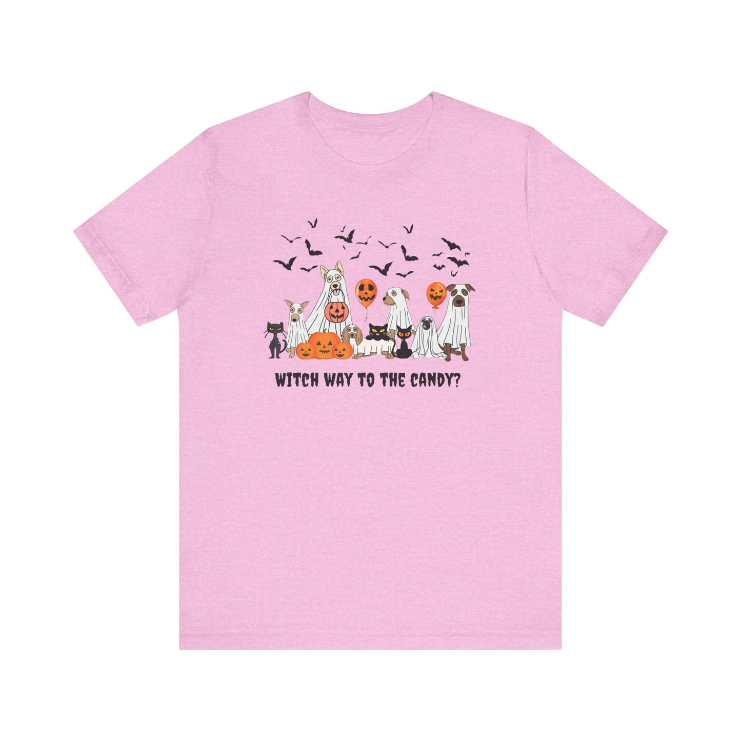 Which Way to the Candy? Unisex Tshirt