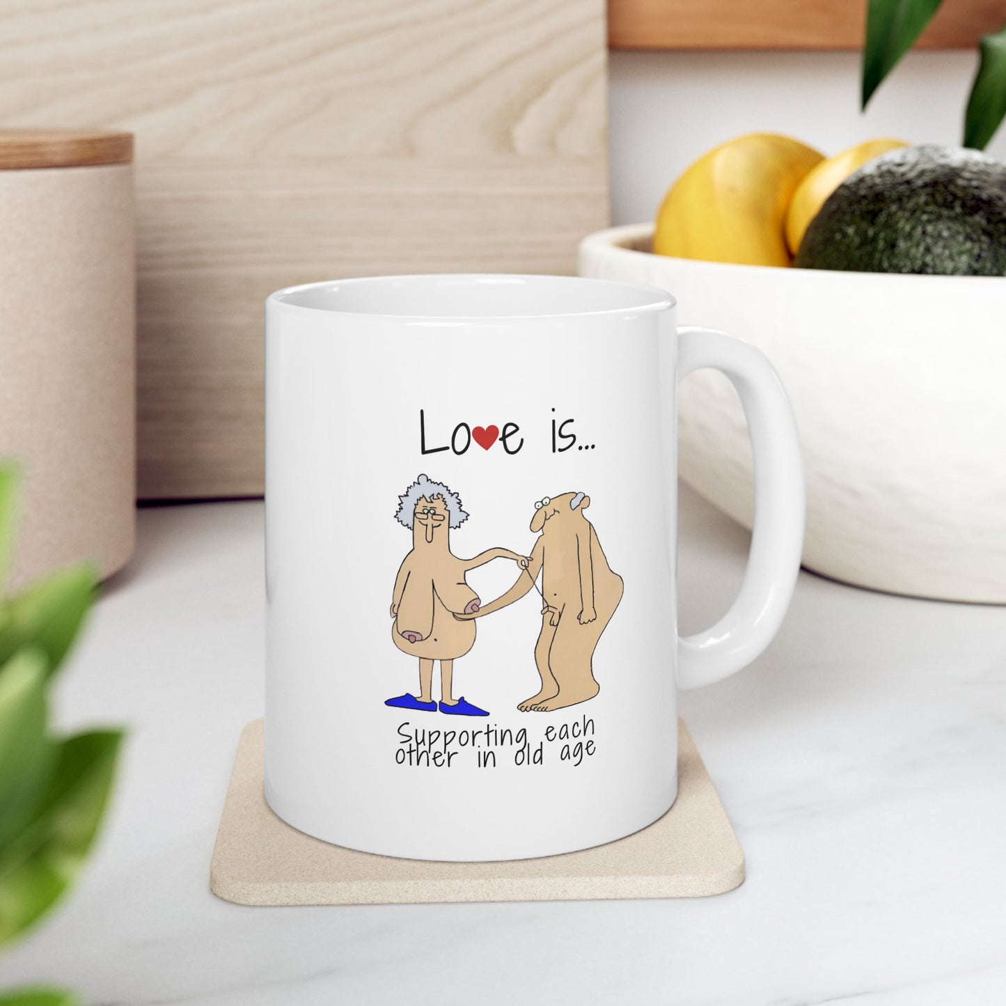 Hold Each Other Up Ceramic Mug 11oz