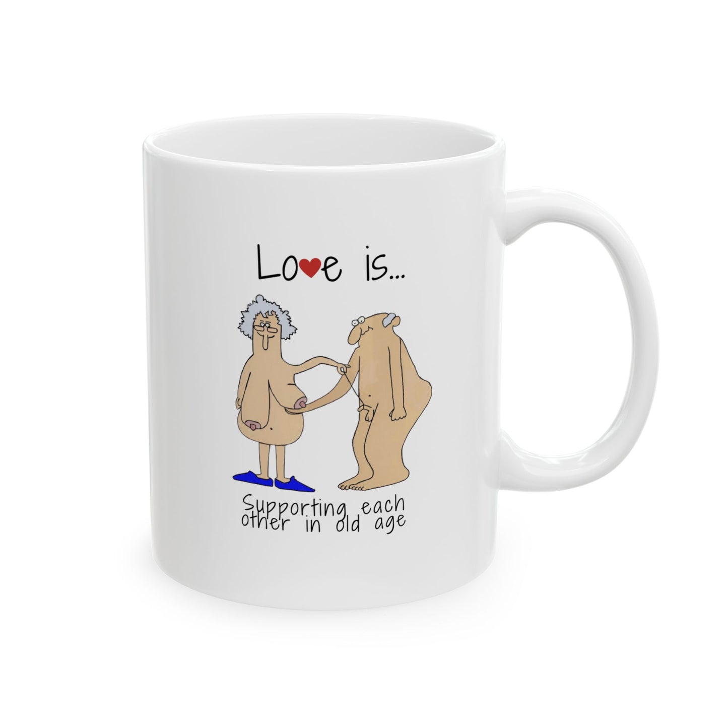 Hold Each Other Up Ceramic Mug 11oz