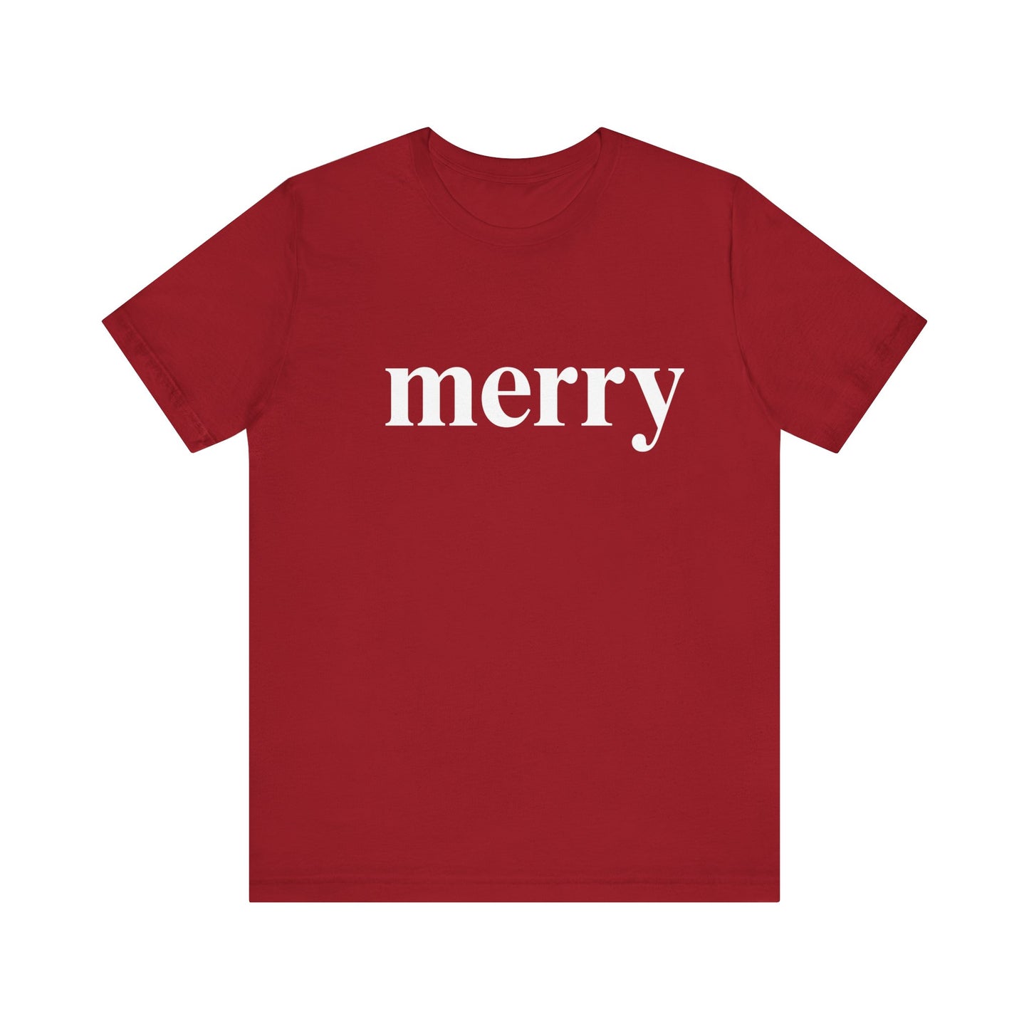 Merry Unisex Jersey Short Sleeve Tee