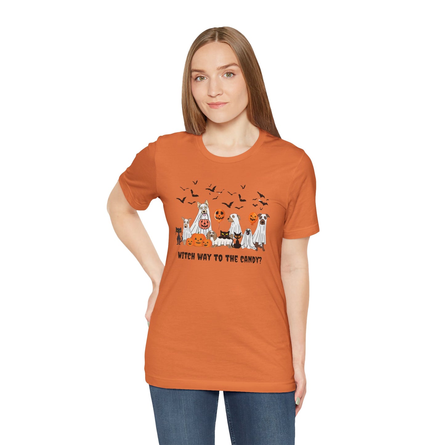 Which Way to the Candy? Unisex Tshirt