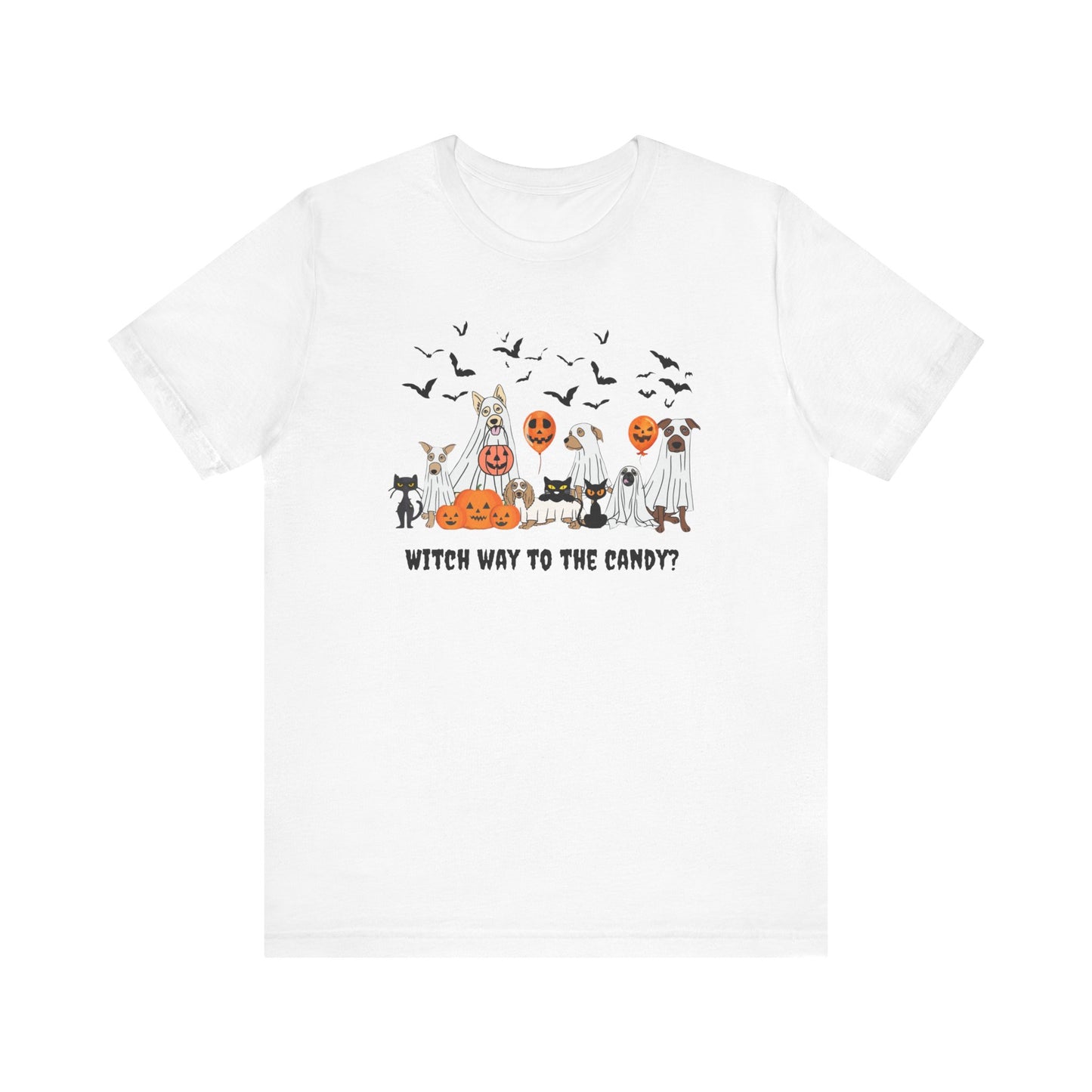 Which Way to the Candy? Unisex Tshirt