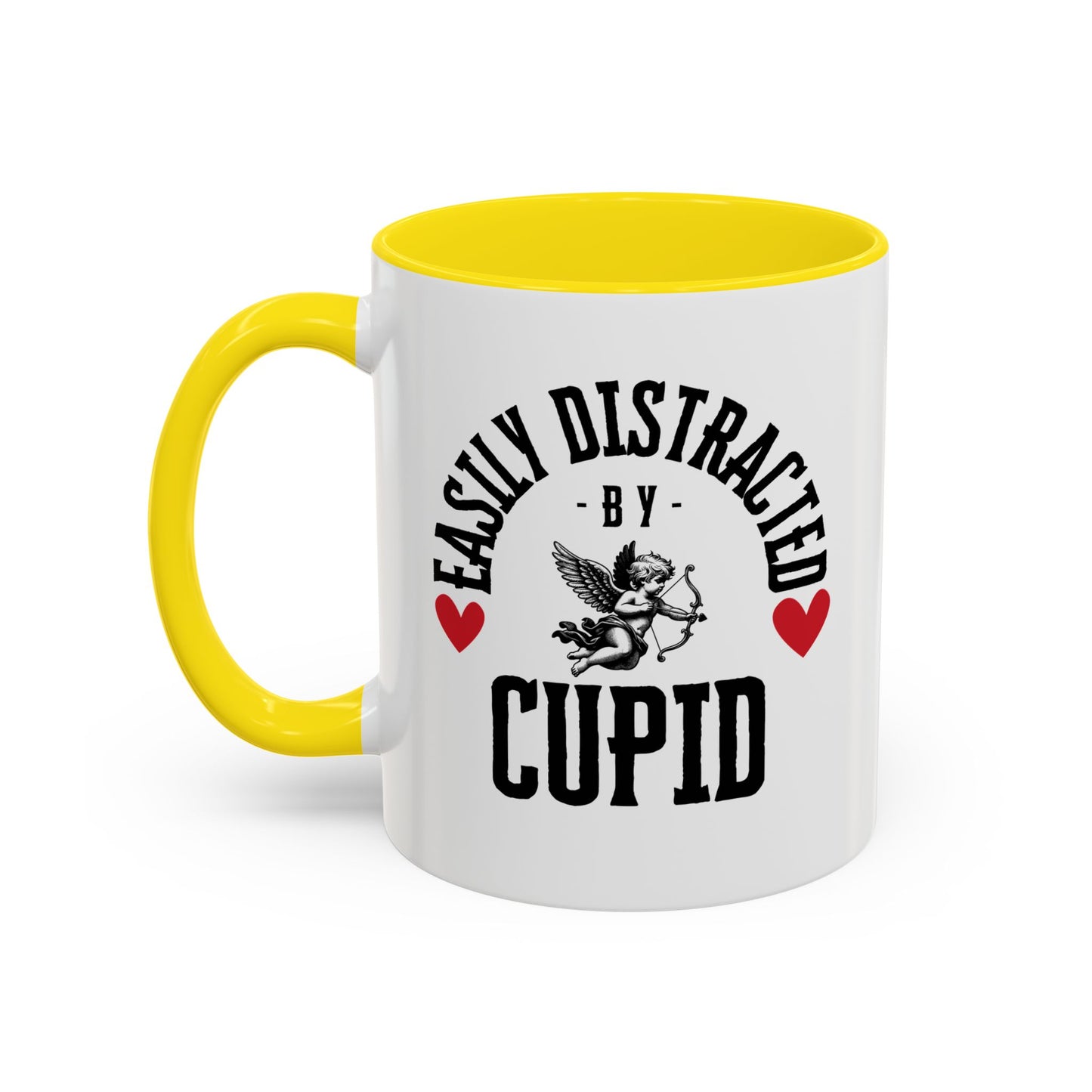 Easily Distracted Accent Coffee Mug (11, 15oz)