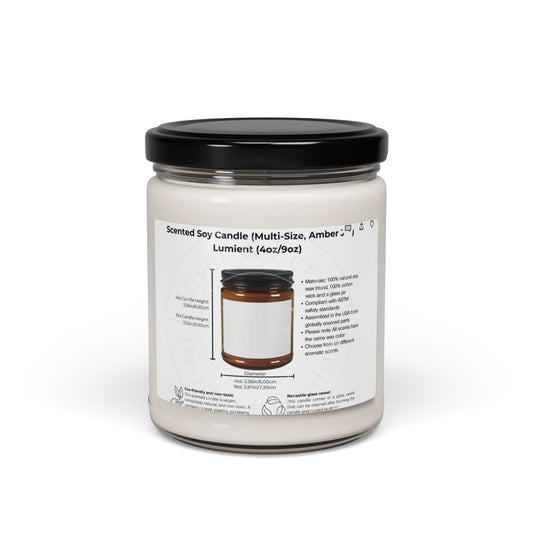 Scented Soy Candle, 9oz