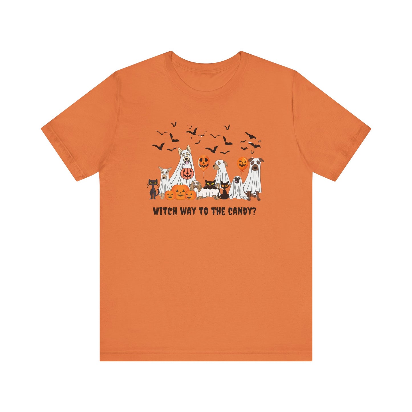 Which Way to the Candy? Unisex Tshirt