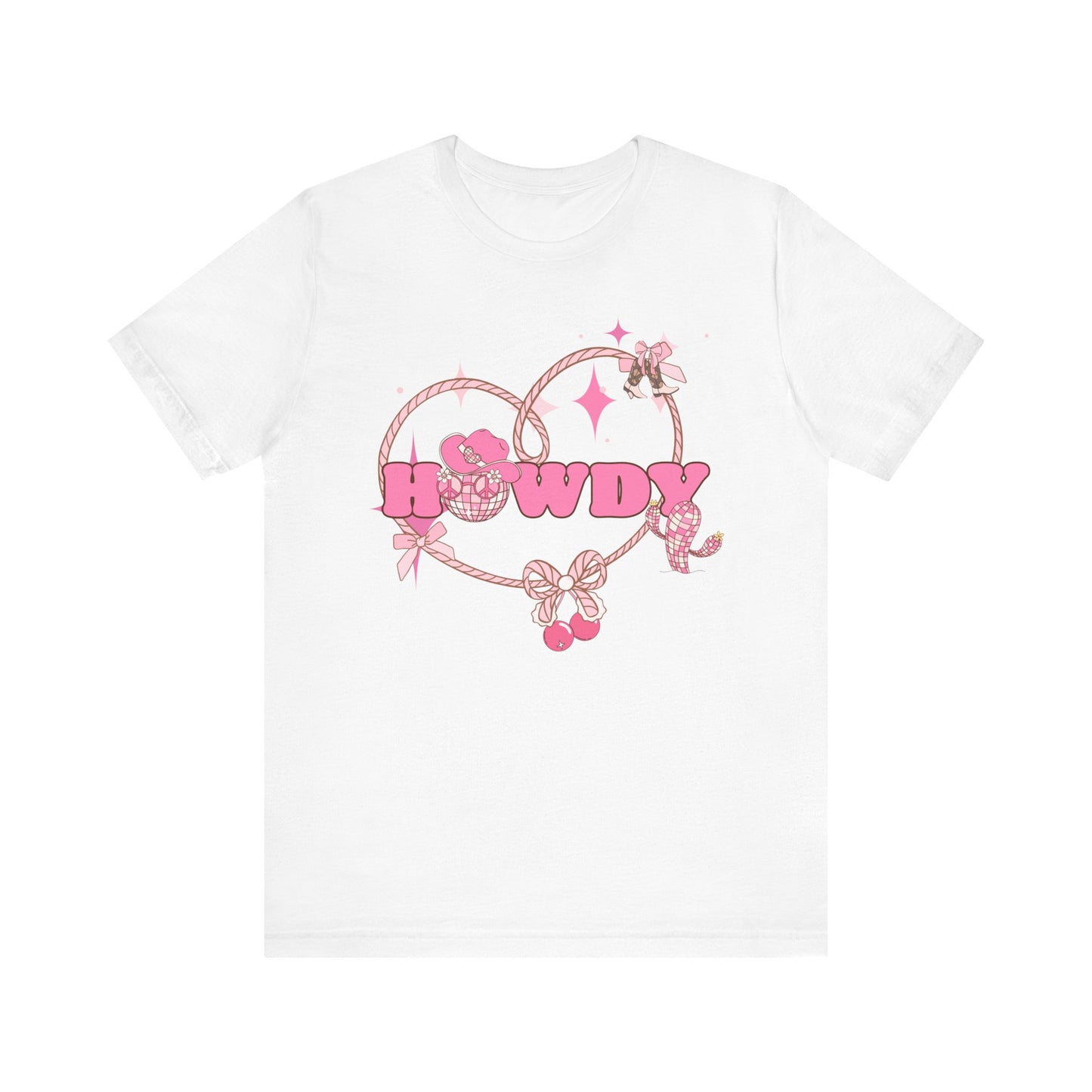 Unisex Tshirt Howdy Disco