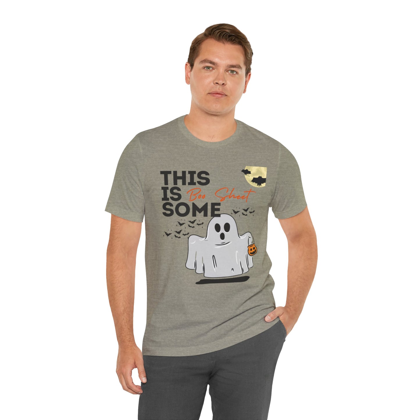Unisex Halloween Tshirt - This is Some Boo Sheet