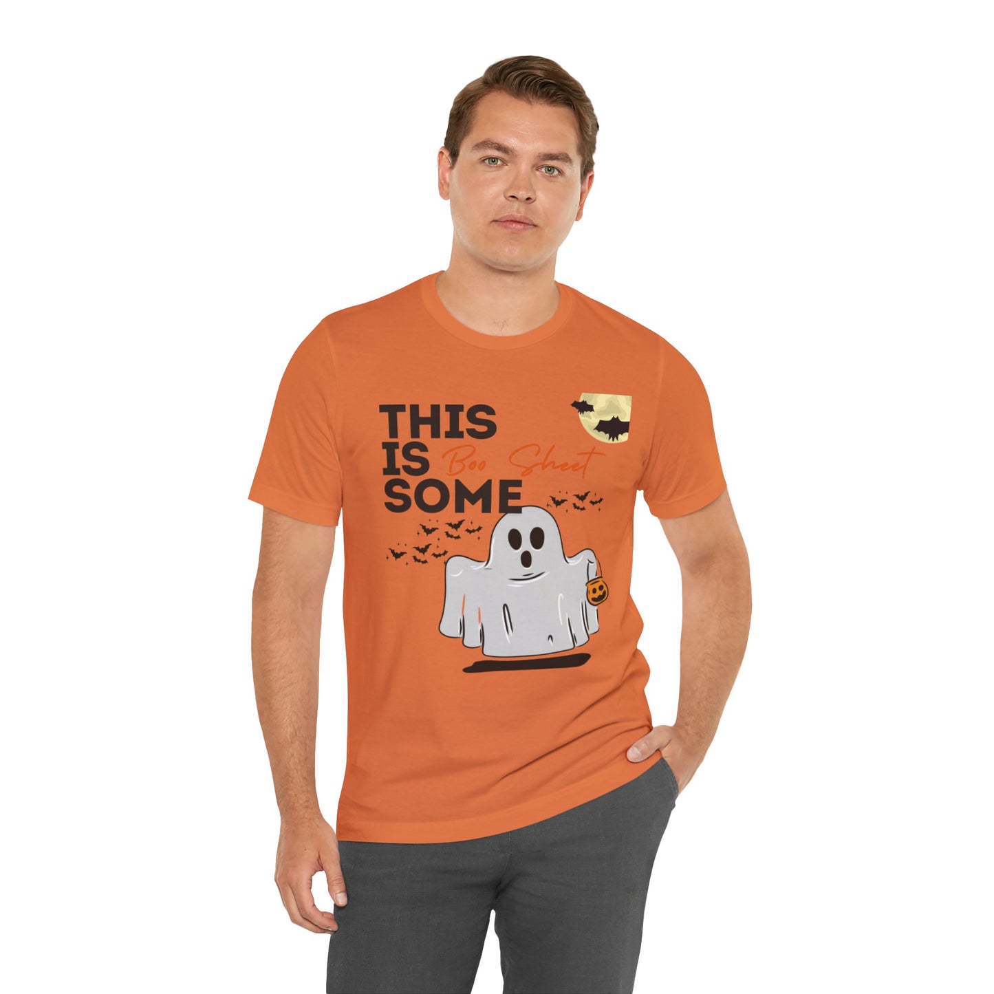 Unisex Halloween Tshirt - This is Some Boo Sheet
