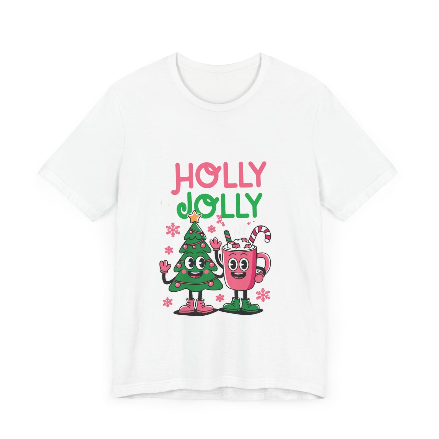Holly Jolly Unisex Jersey Short Sleeve Tee