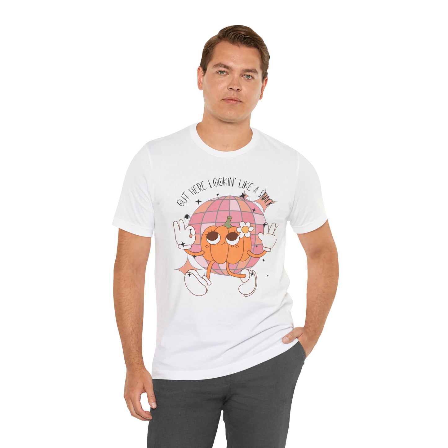 Unisex Halloween Tshirt - Out Here Looking Like a Snack