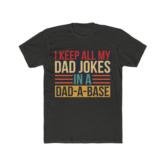 Mens Fathers Day Tshirt - Dad A Base
