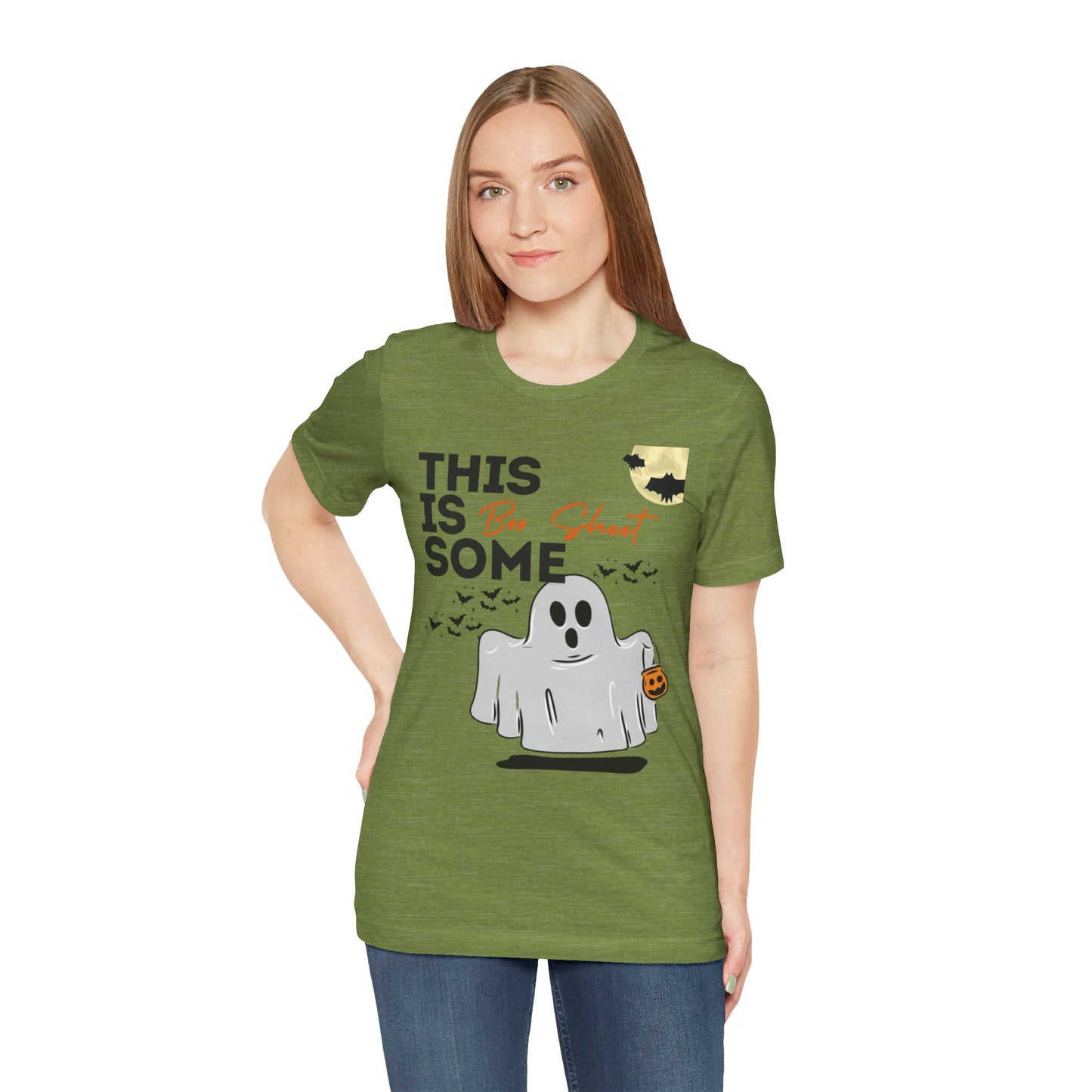 Unisex Halloween Tshirt - This is Some Boo Sheet