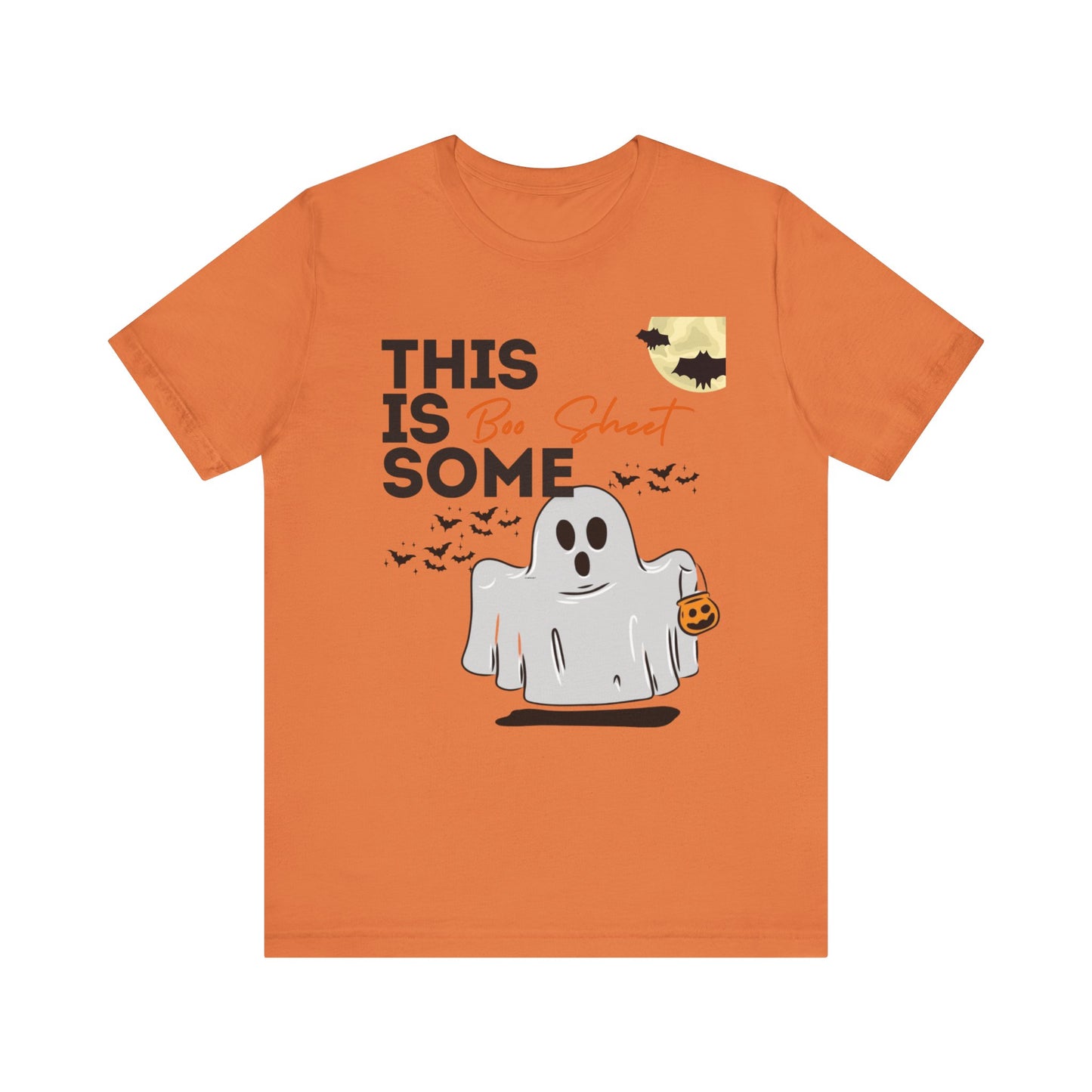 Unisex Halloween Tshirt - This is Some Boo Sheet