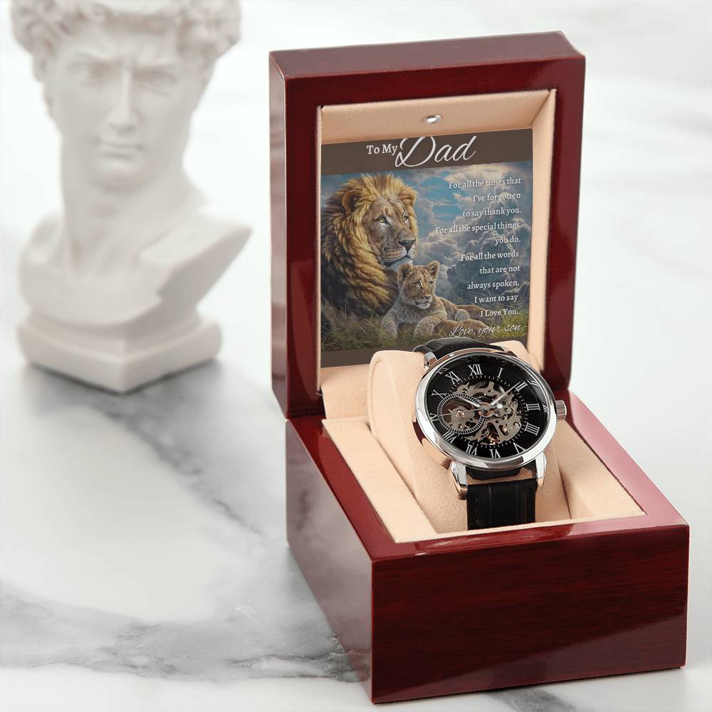 To My Dad Gift | For All the Times