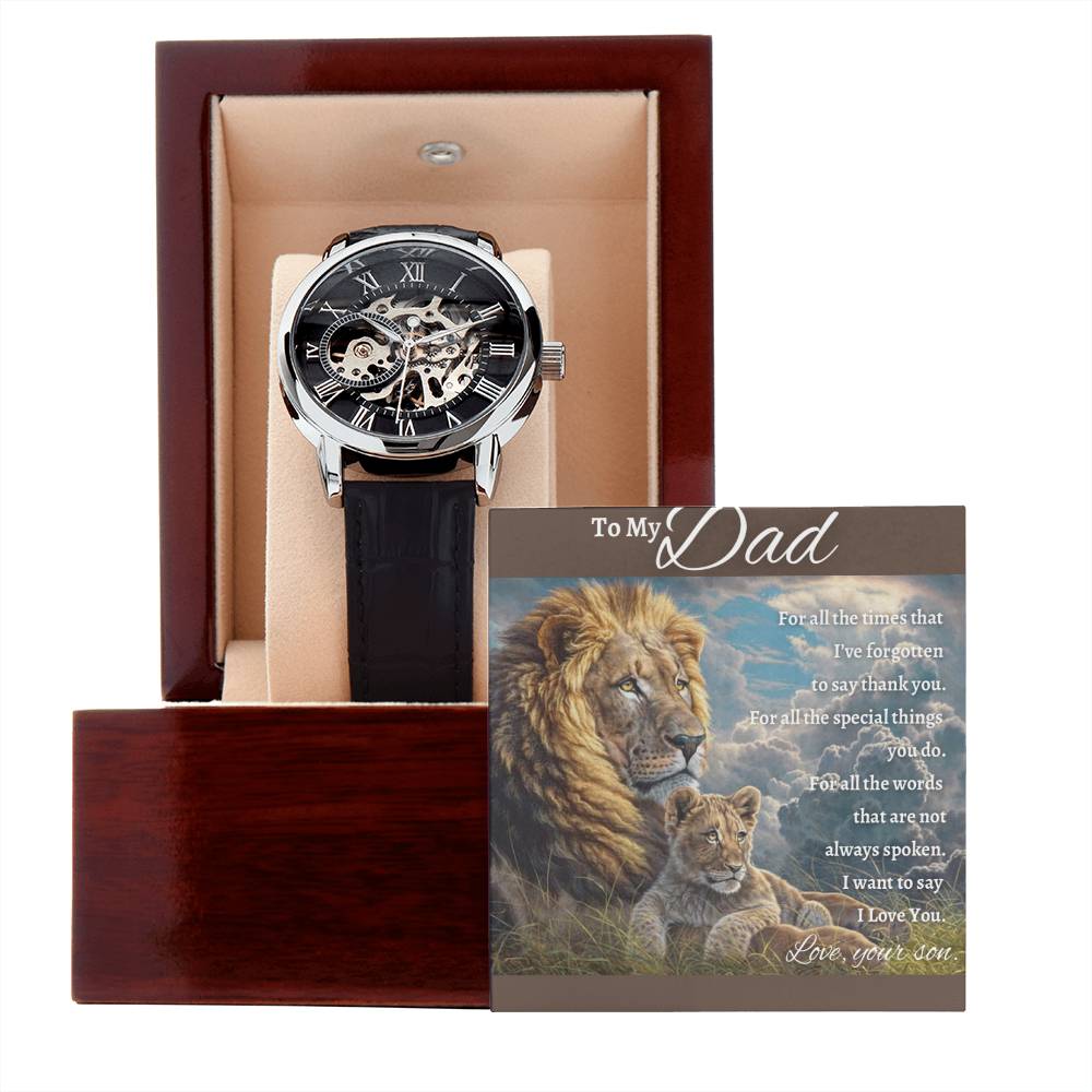 To My Dad Gift | For All the Times