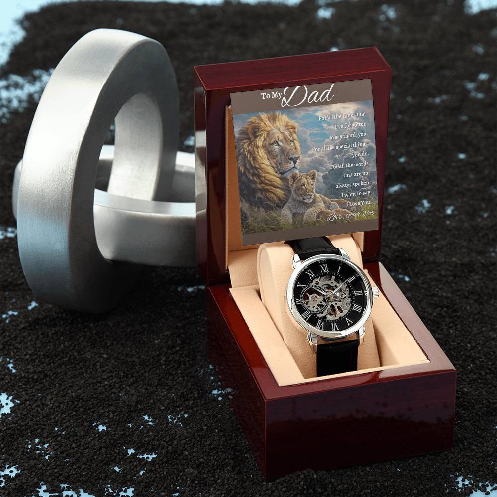 To My Dad Gift | For All the Times