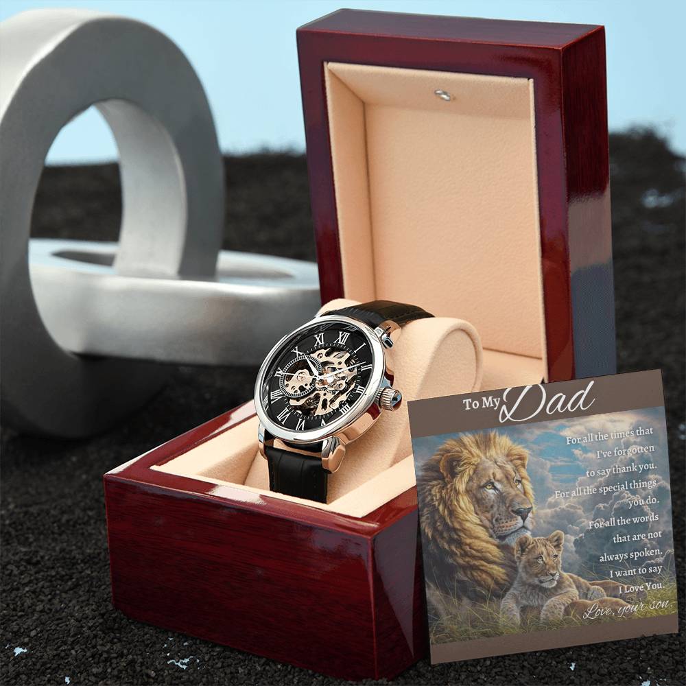To My Dad Gift | For All the Times