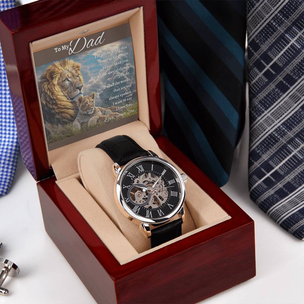 To My Dad Gift | For All the Times