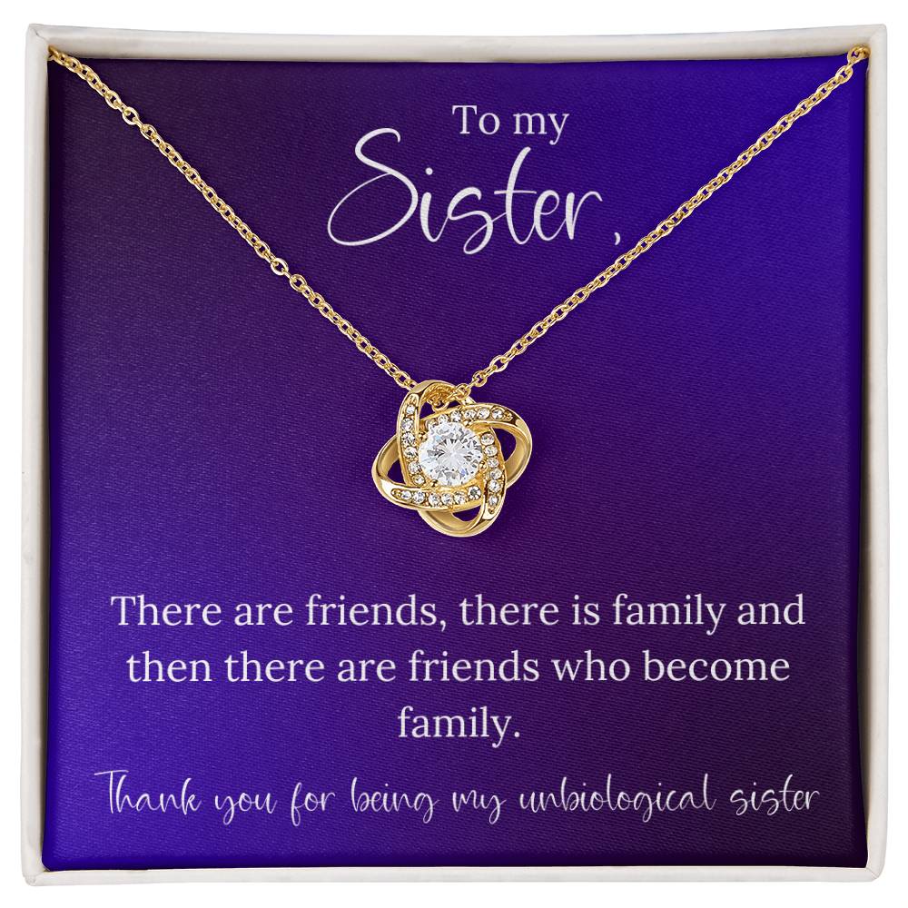 To my Unbiological Sister