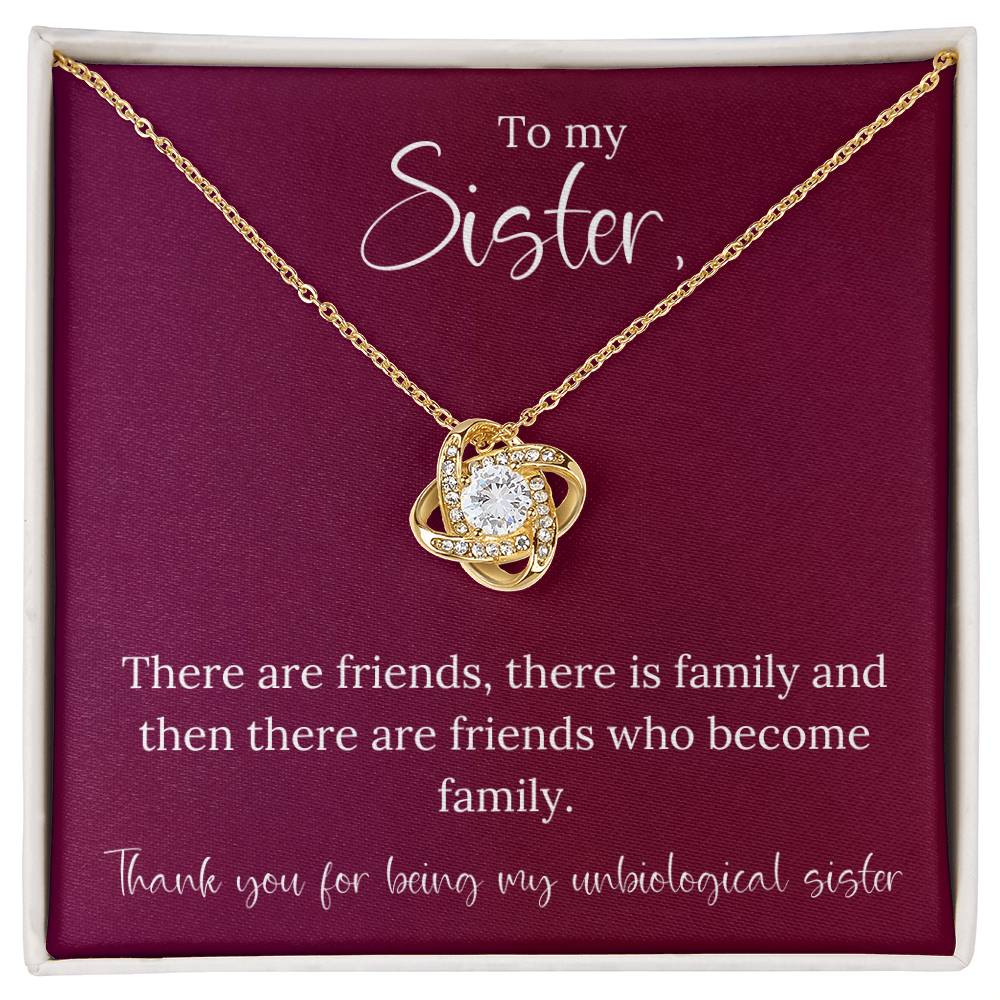To my Unbiological Sister