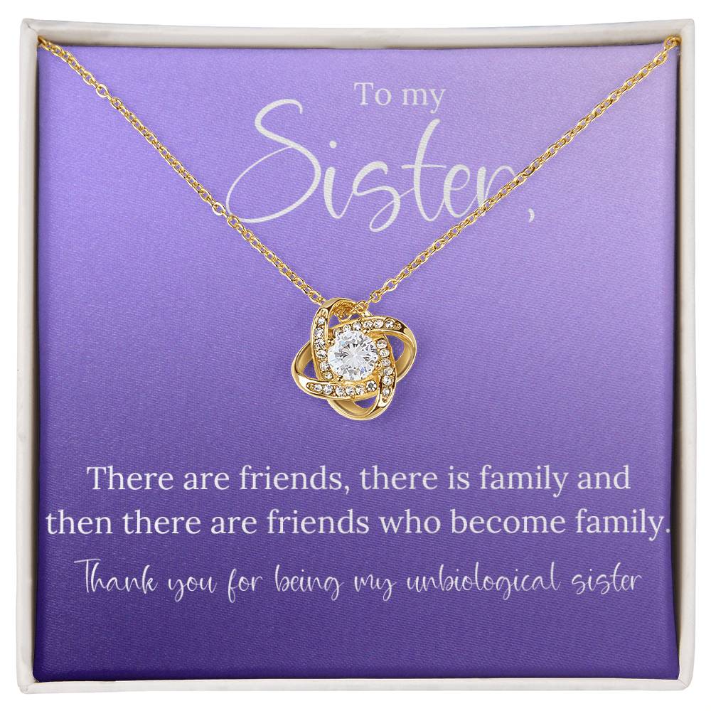 To My Unbiological Sister