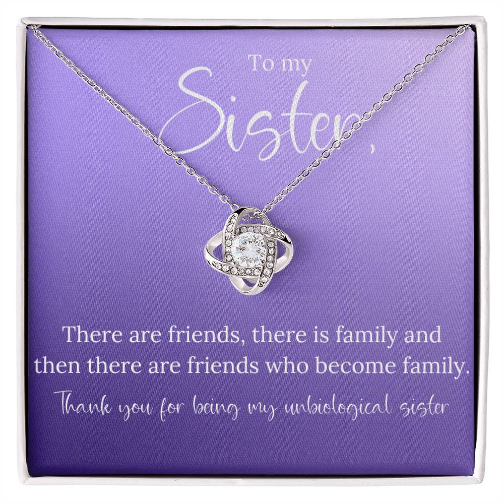 To My Unbiological Sister