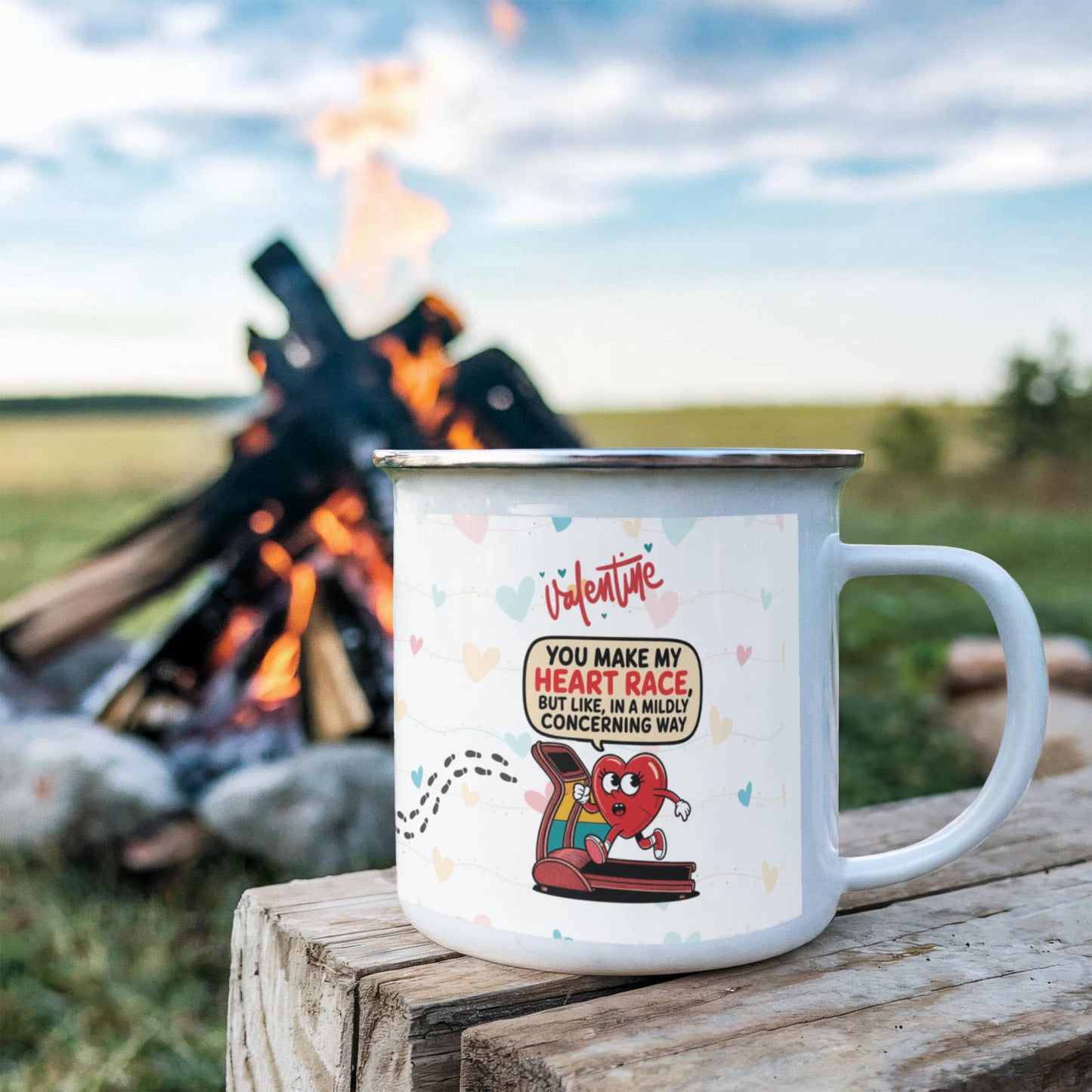 Heart Race MUG