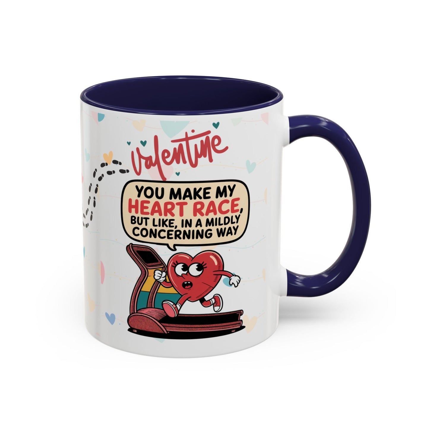 Heart Race Coffee Mug