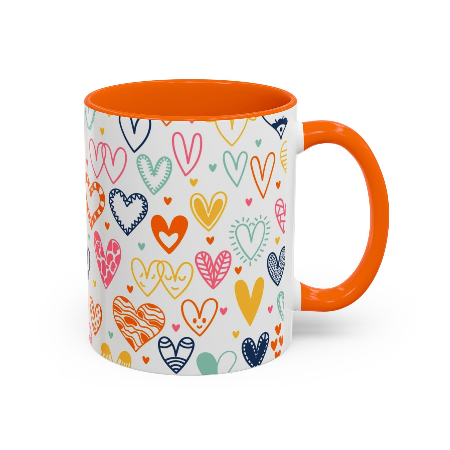 All Heart Accent Coffee Mug (11, 15oz)