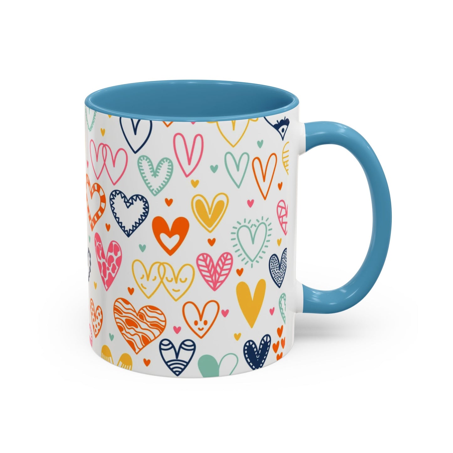 All Heart Accent Coffee Mug (11, 15oz)