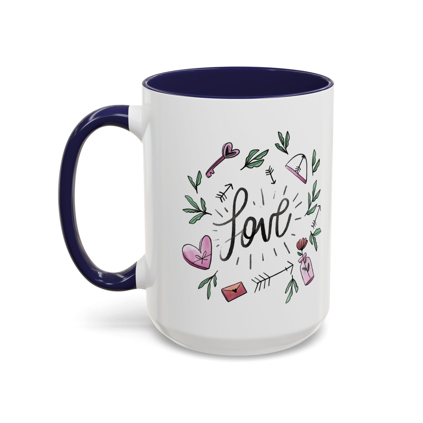 Love Accent Coffee Mug (11, 15oz)