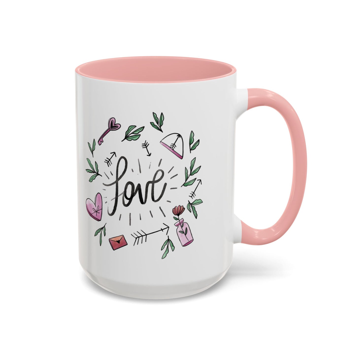 Love Accent Coffee Mug (11, 15oz)