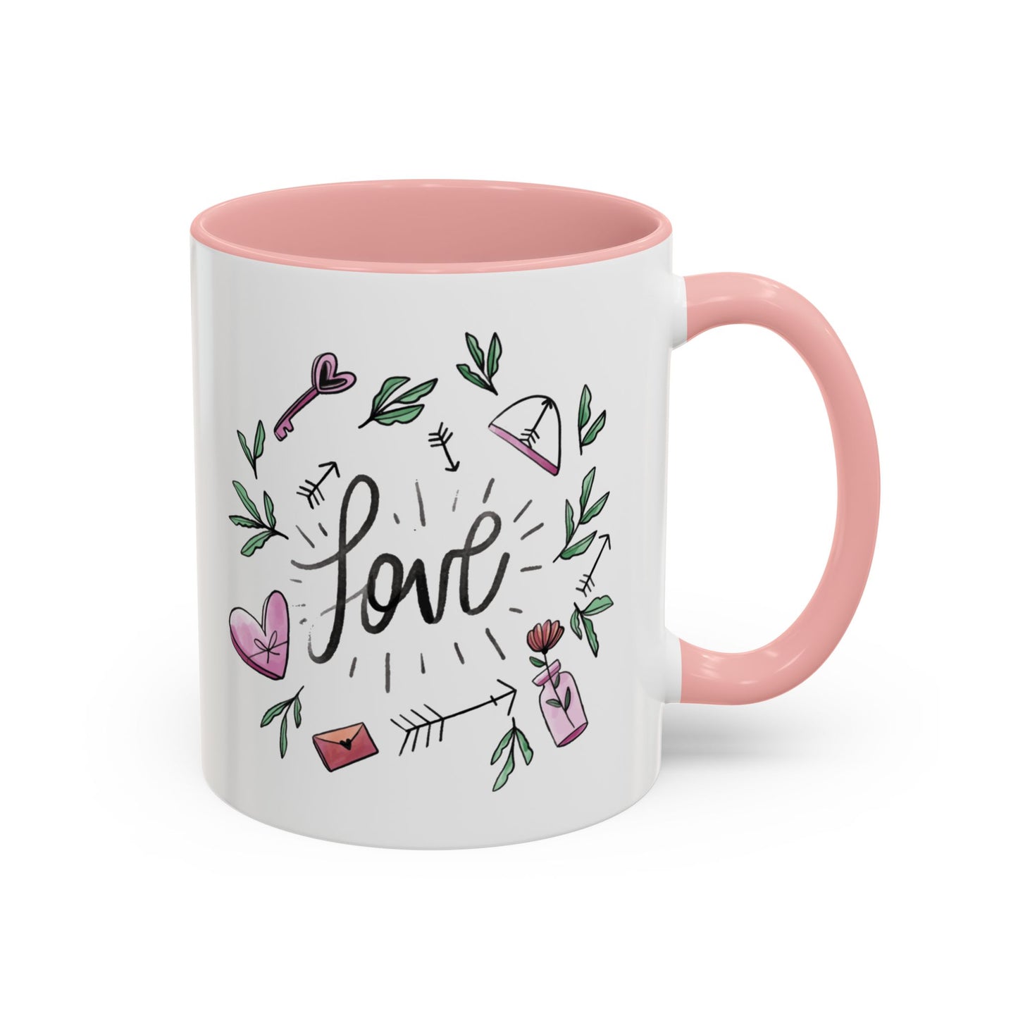 Love Accent Coffee Mug (11, 15oz)