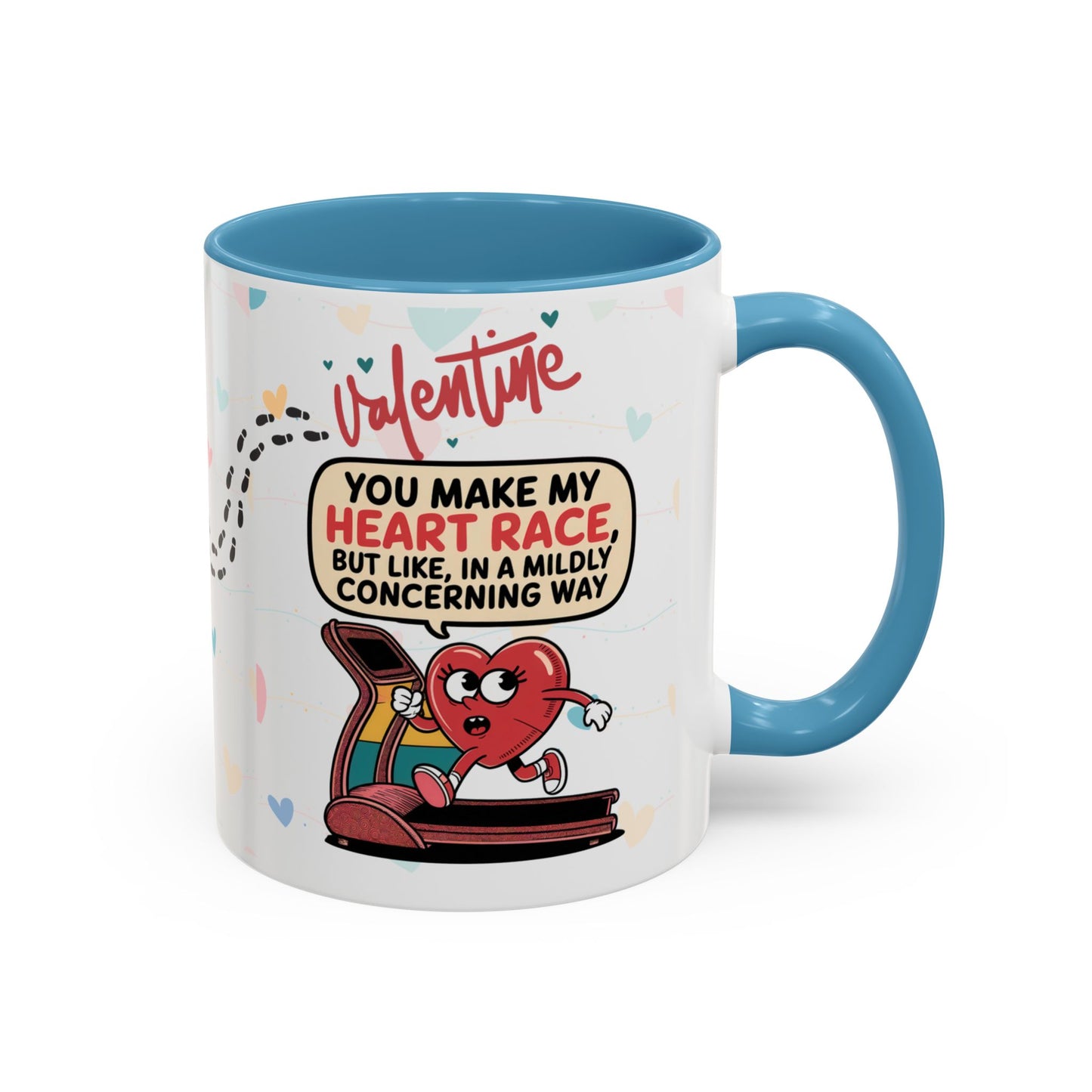Heart Race Coffee Mug