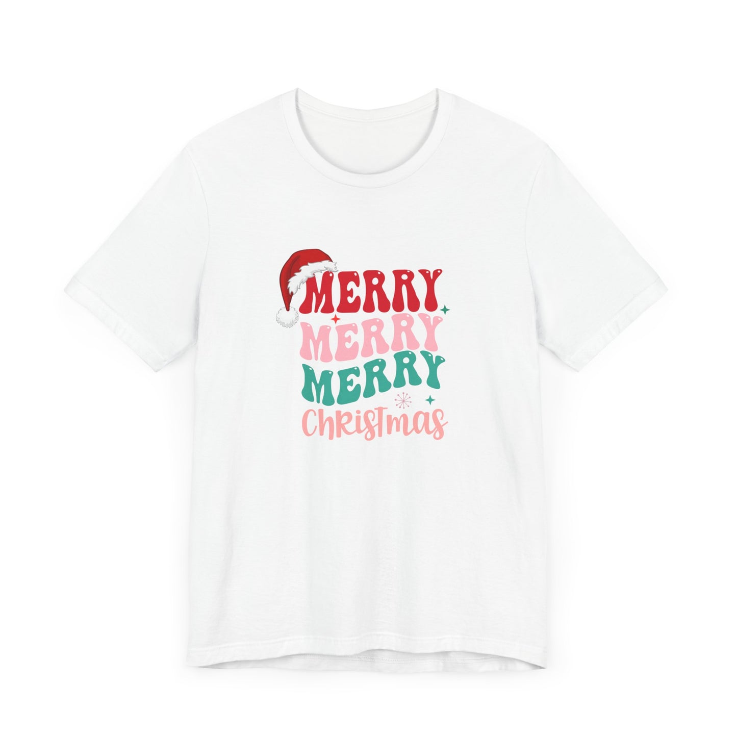 Merry Merry Christmas Unisex Jersey Short Sleeve Tee