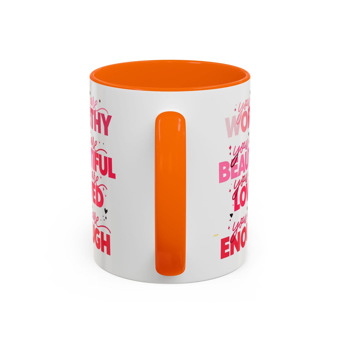 You are Worthy Accent Coffee Mug (11, 15oz)