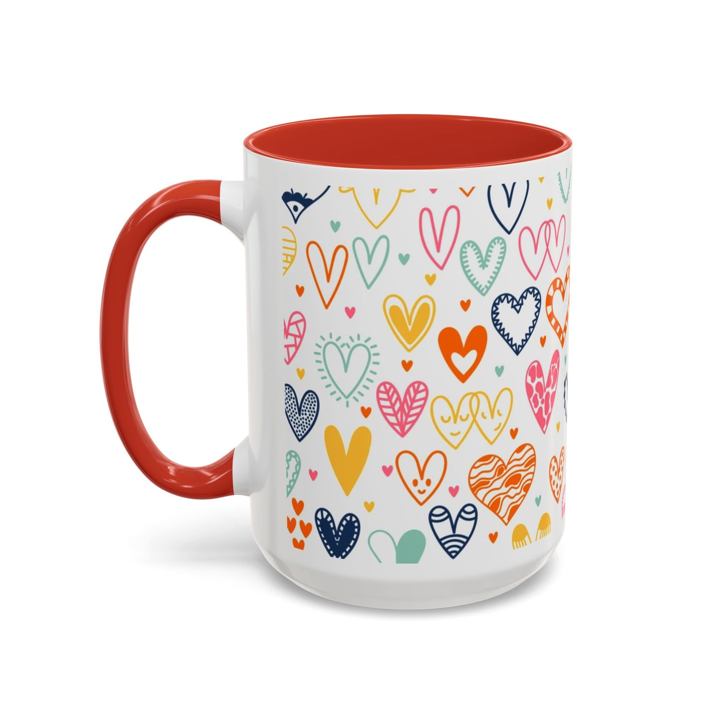 All Heart Accent Coffee Mug (11, 15oz)