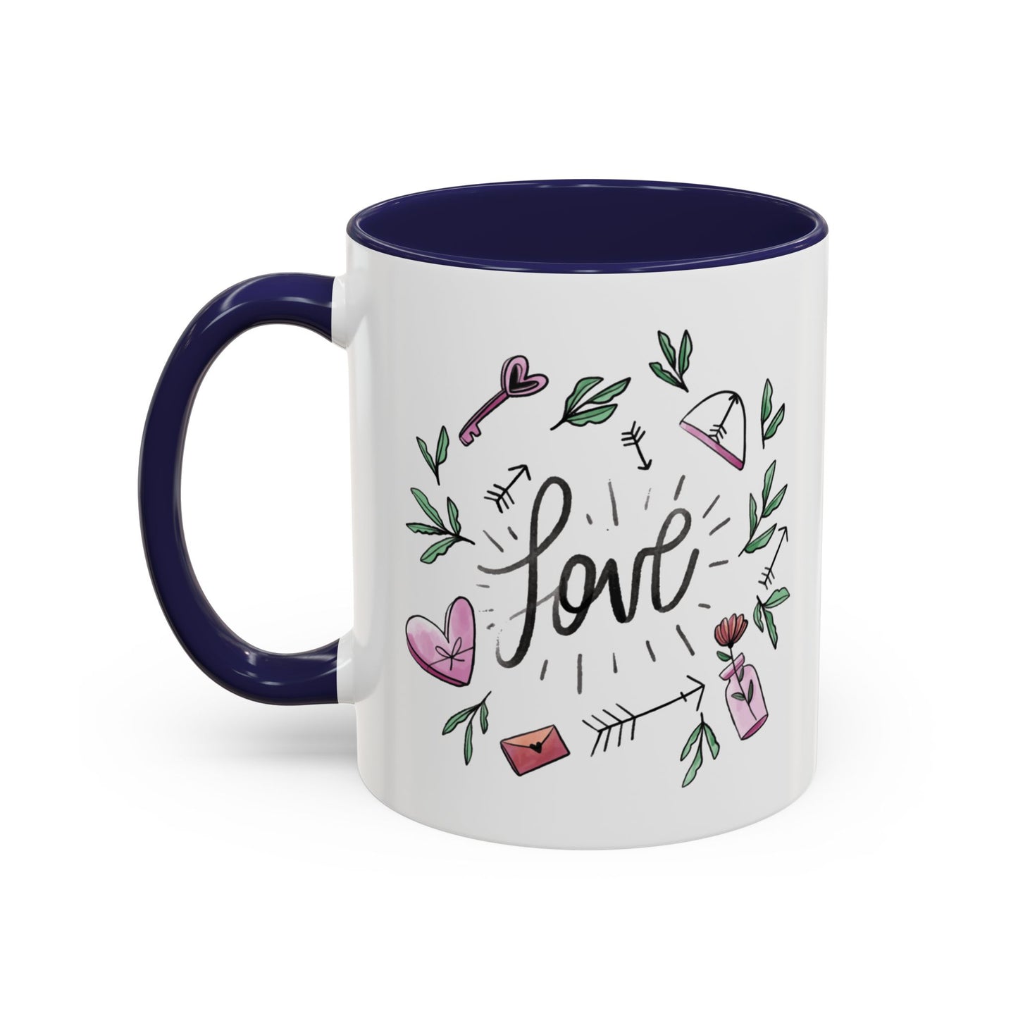 Love Accent Coffee Mug (11, 15oz)
