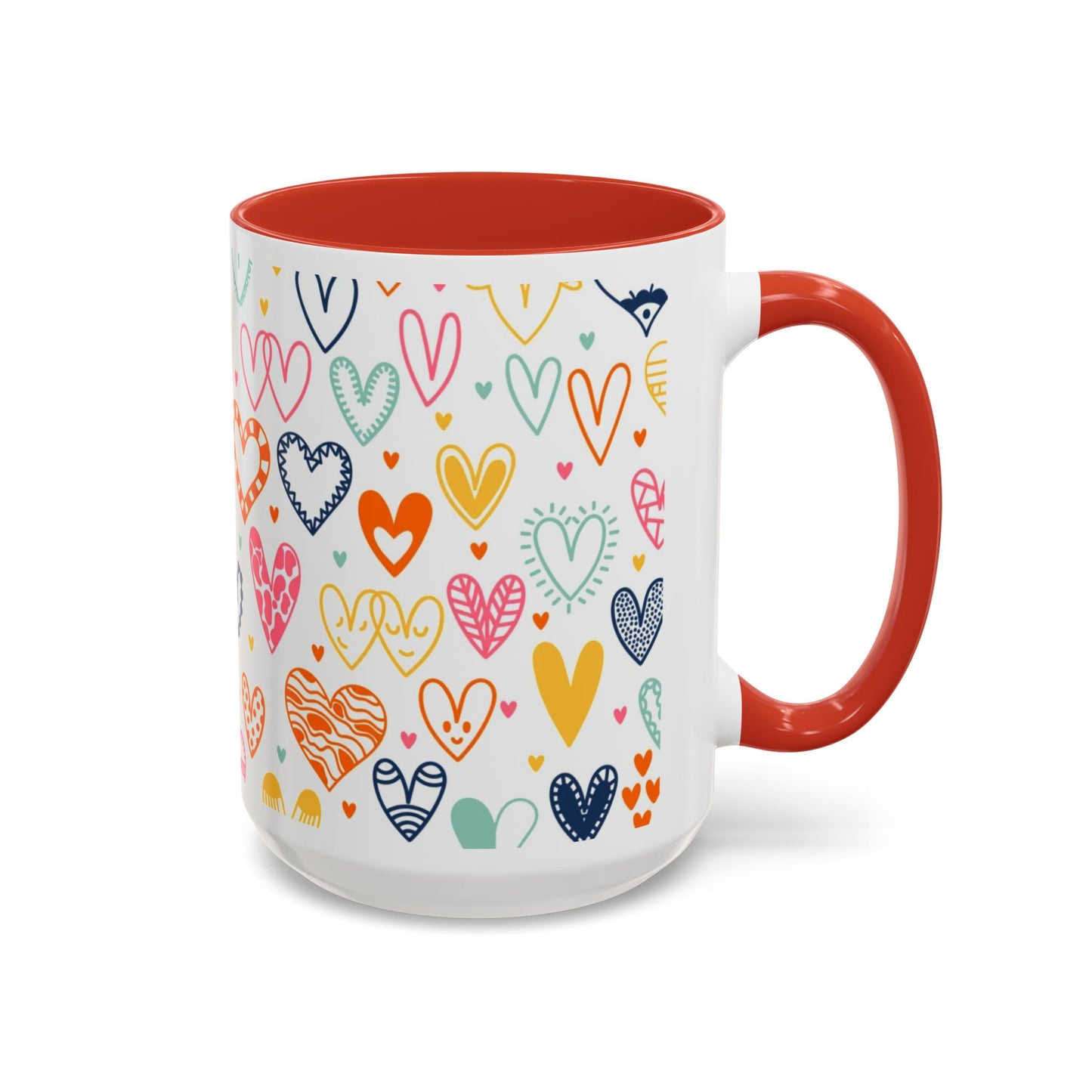 All Heart Accent Coffee Mug (11, 15oz)