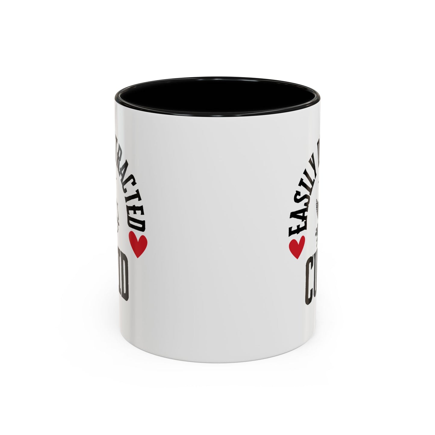 Easily Distracted Accent Coffee Mug (11, 15oz)