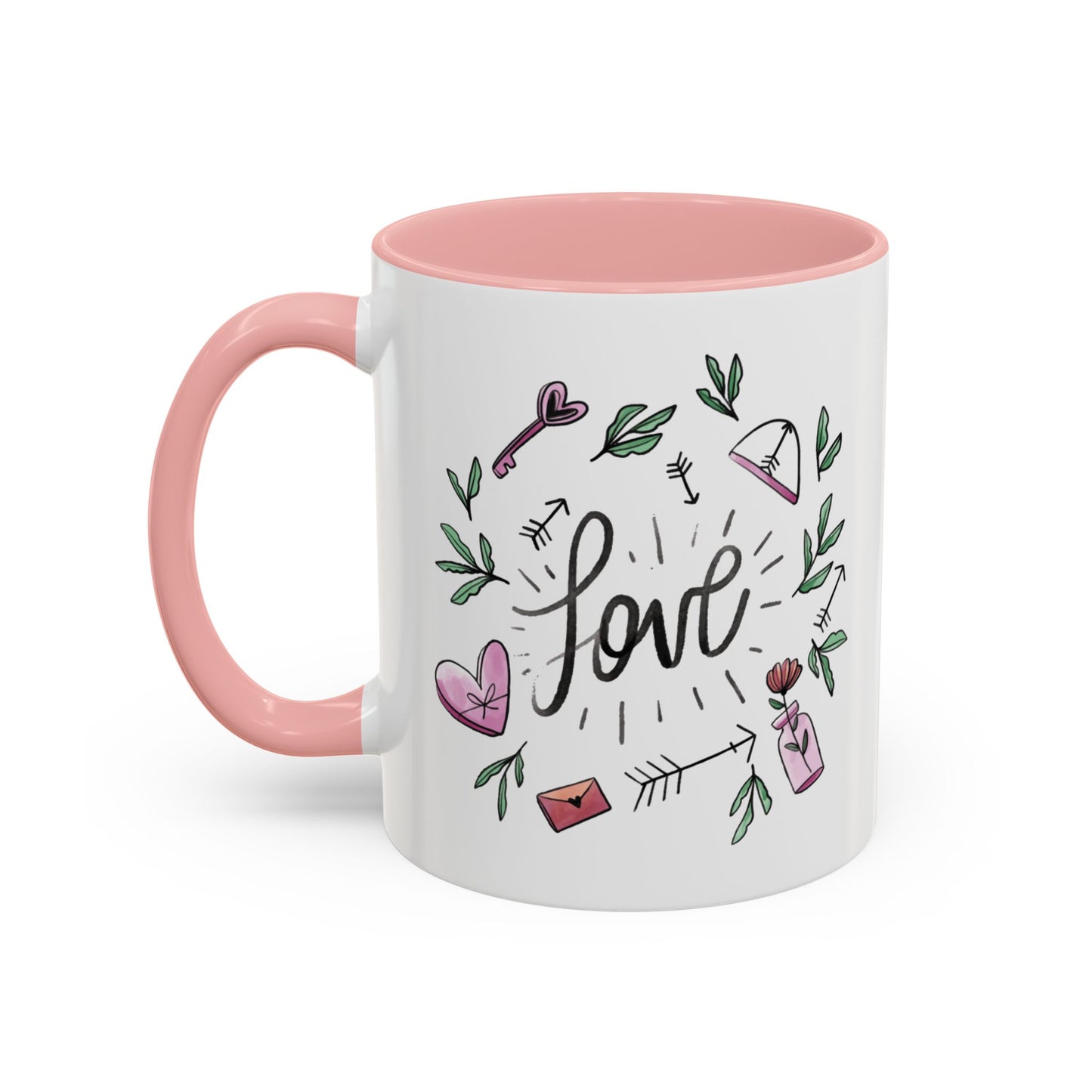 Love Accent Coffee Mug (11, 15oz)