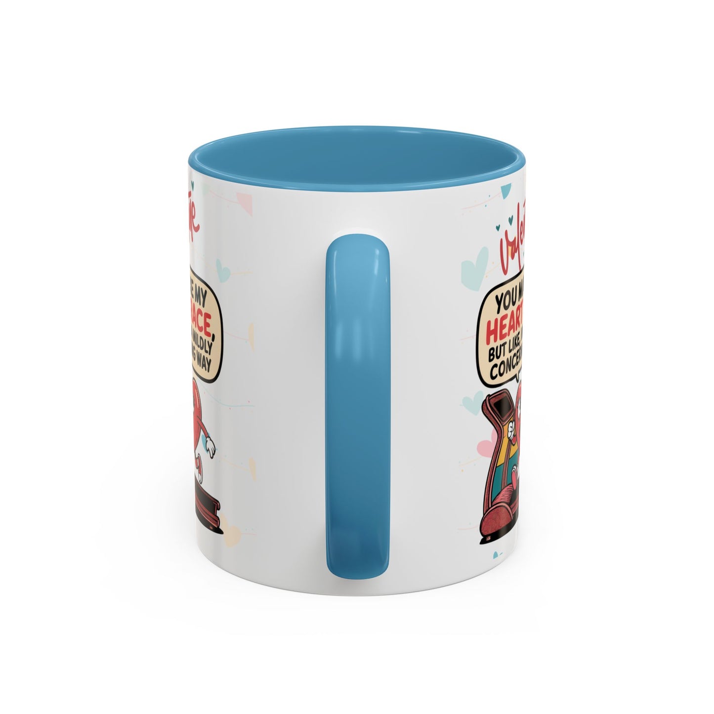 Heart Race Coffee Mug