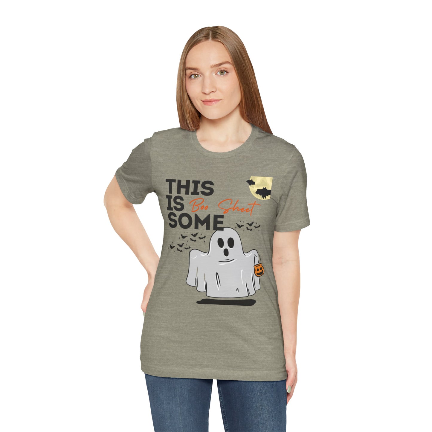 Unisex Halloween Tshirt - This is Some Boo Sheet